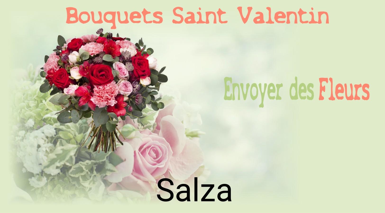 Roses de Saint-Valentin livrées à Salza